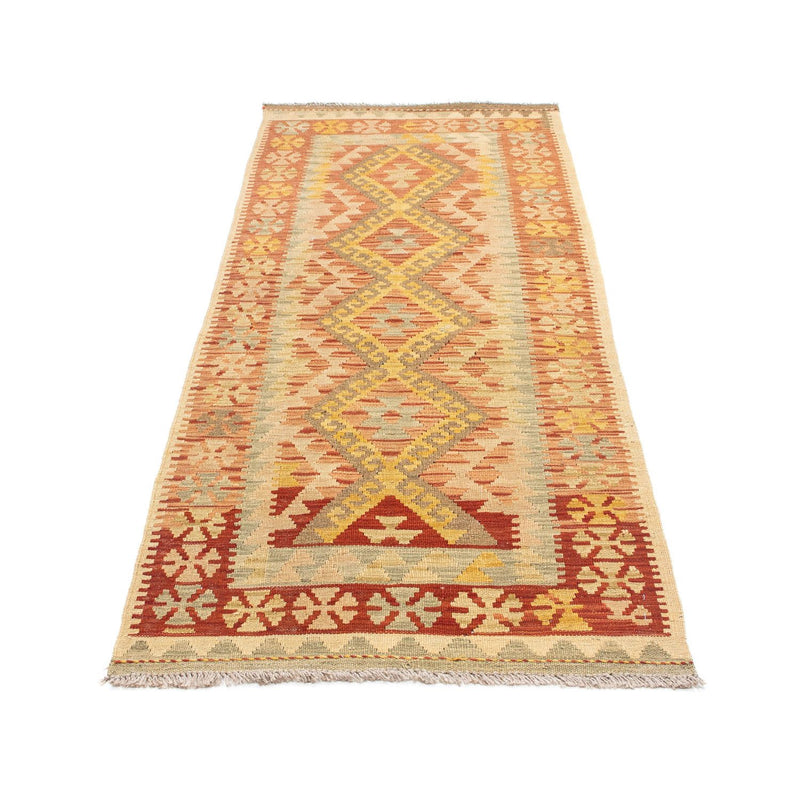 Tappeto corsia Tappeto Kelim - Orientale - 197 x 72 cm - beige