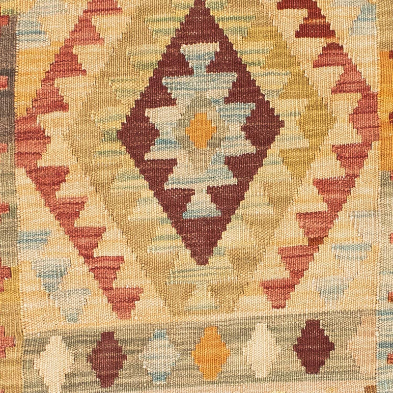 Tappeto corsia Tappeto Kelim - Orientale - 198 x 75 cm - beige