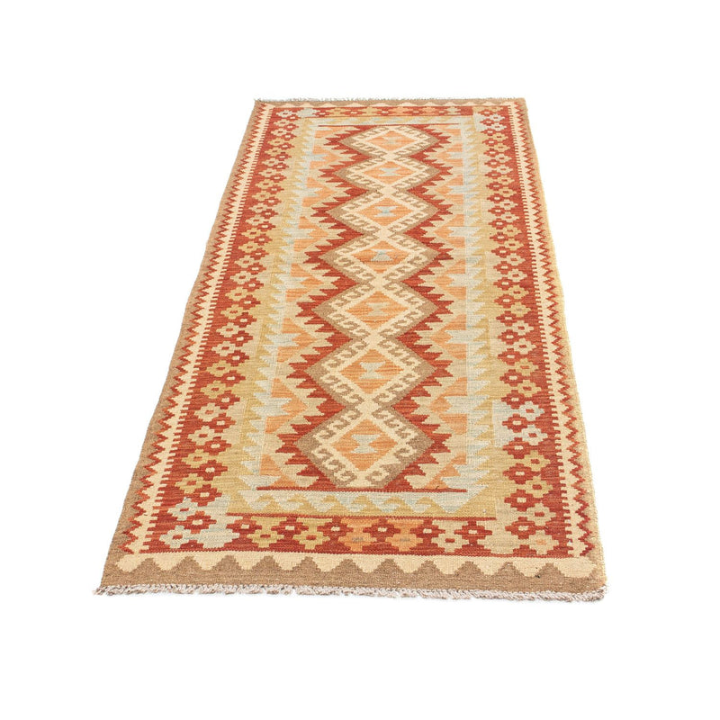 Tappeto corsia Tappeto Kelim - Orientale - 200 x 75 cm - beige