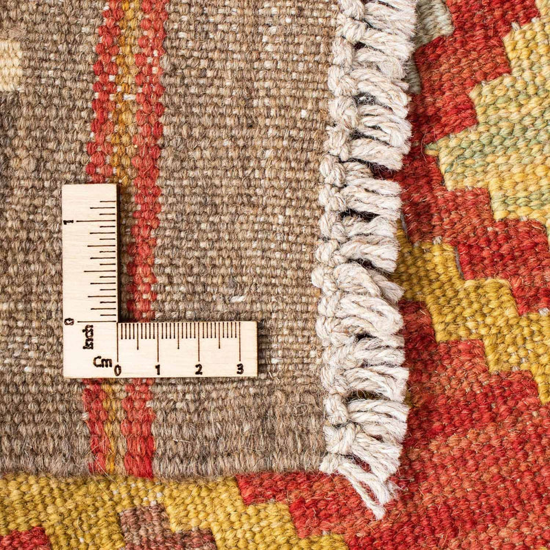 Tappeto corsia Tappeto Kelim - Orientale - 203 x 67 cm - rosso