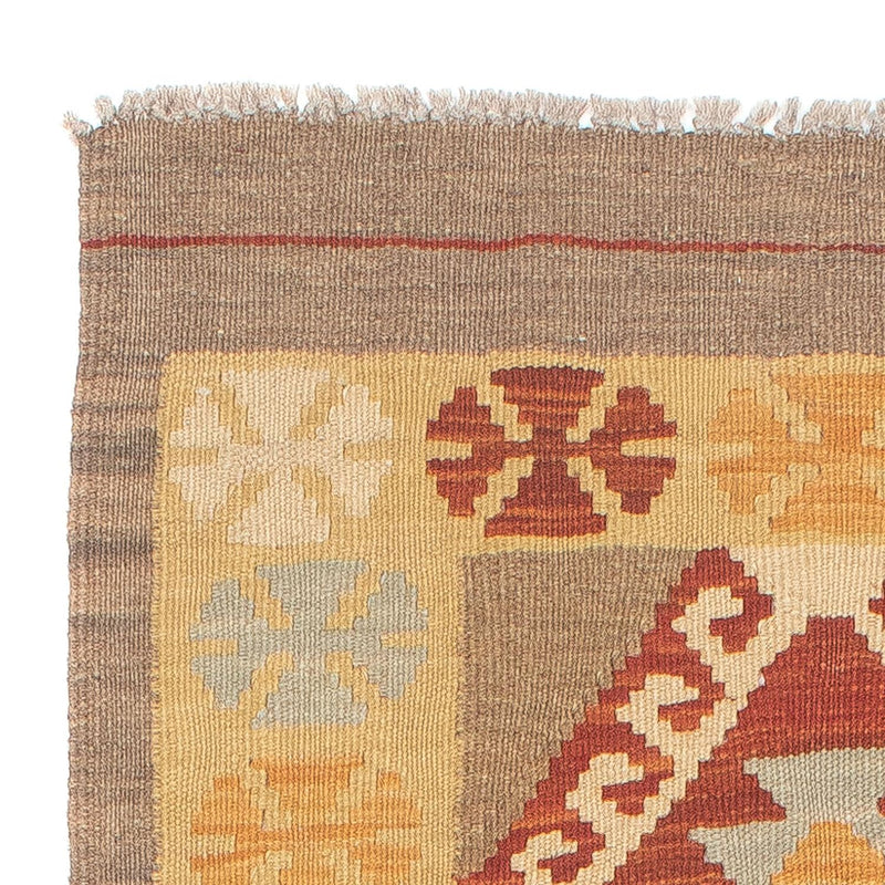 Tappeto corsia Tappeto Kelim - Splash - 195 x 62 cm - multicolore