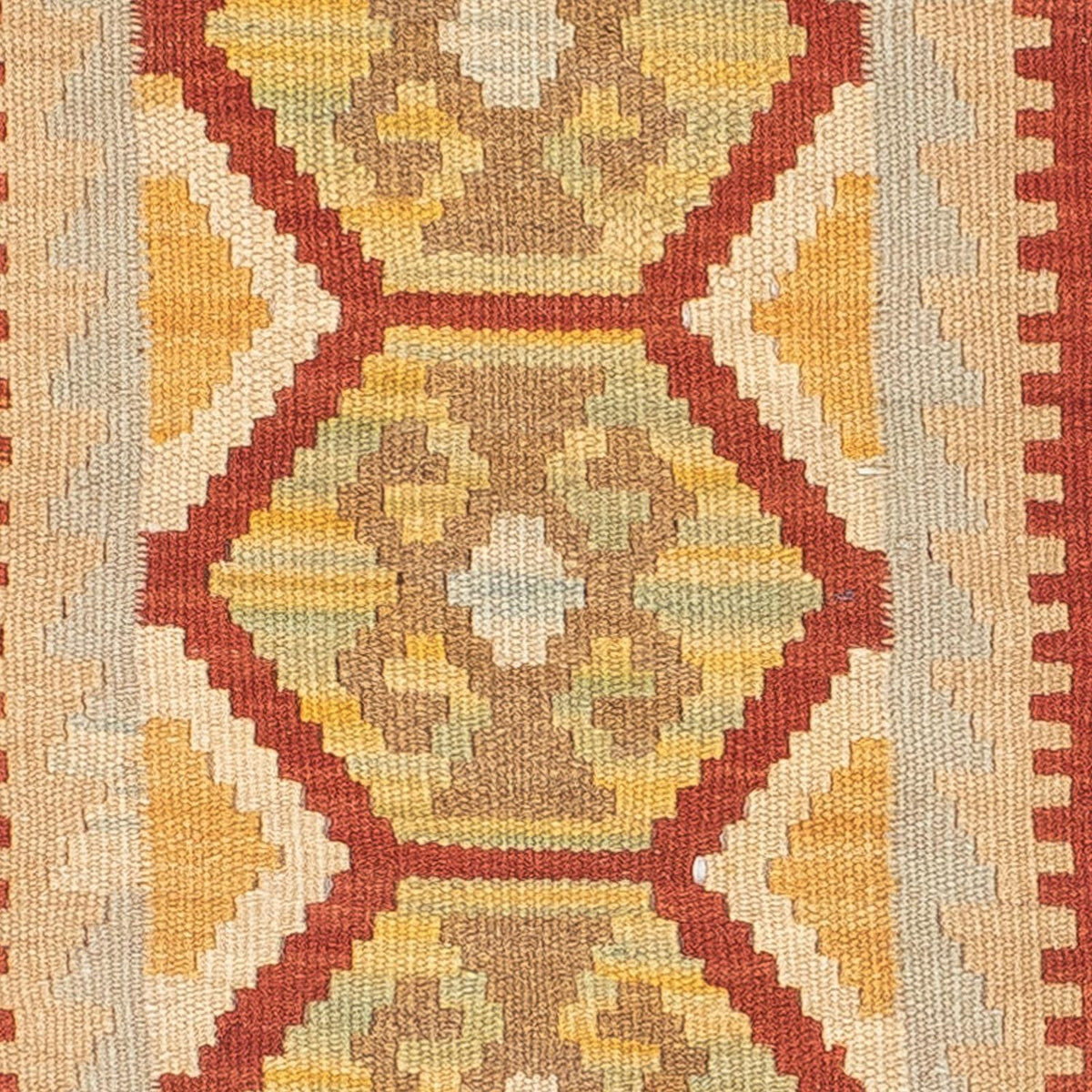 Tappeto corsia Tappeto Kelim - Splash - 192 x 68 cm - multicolore