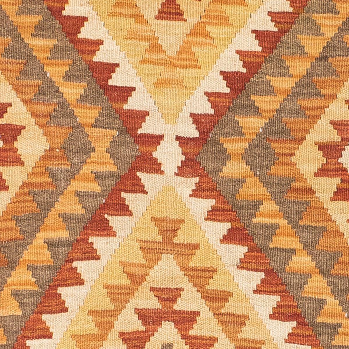 Tappeto corsia Tappeto Kelim - Orientale - 192 x 69 cm - marrone chiaro