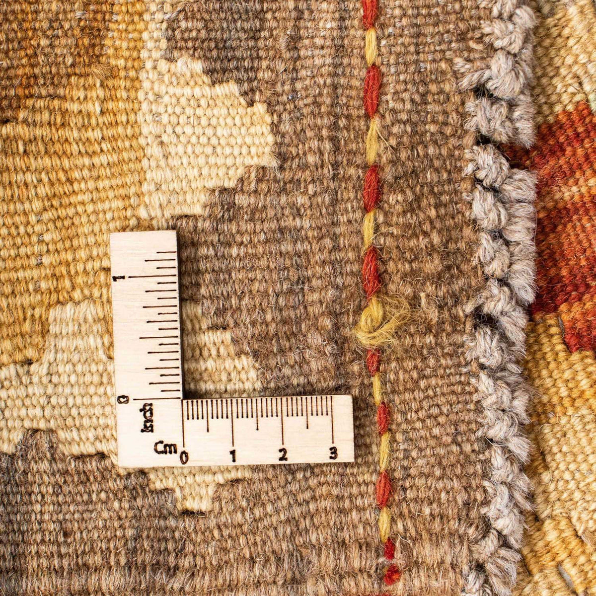 Tappeto corsia Tappeto Kelim - Orientale - 204 x 67 cm - beige