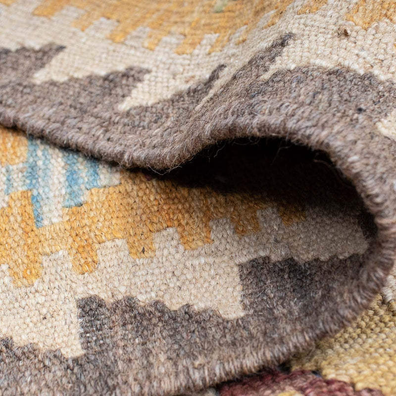 Tappeto corsia Tappeto Kelim - Splash - 192 x 63 cm - multicolore