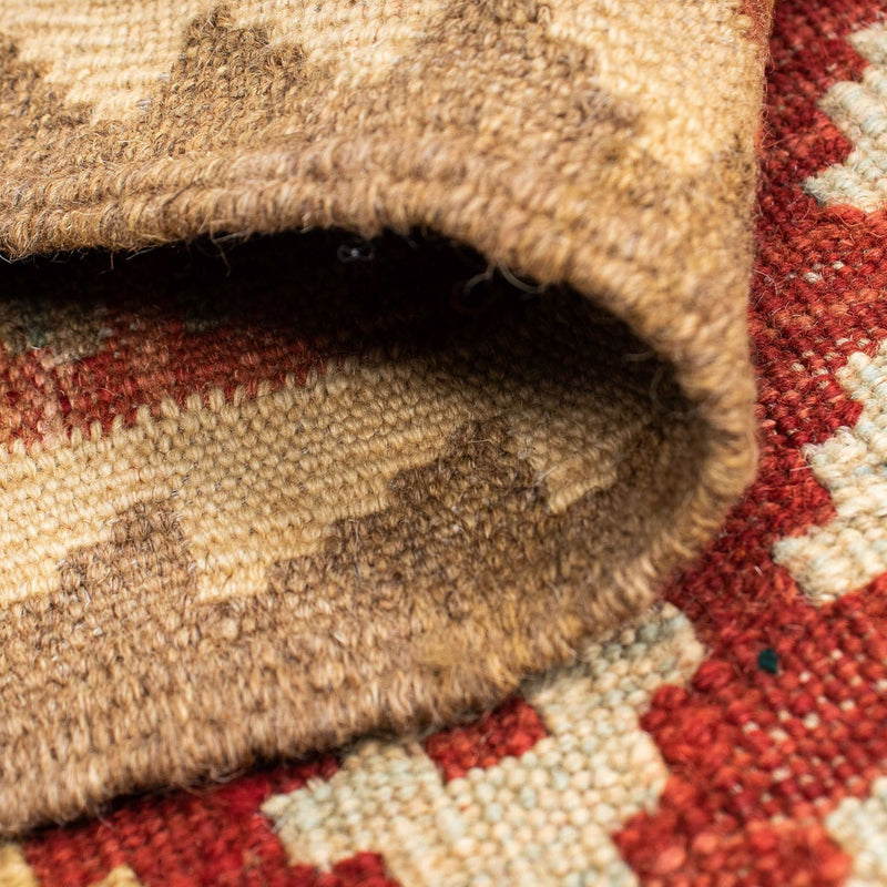 Tappeto corsia Tappeto Kelim - Orientale - 197 x 73 cm - ruggine