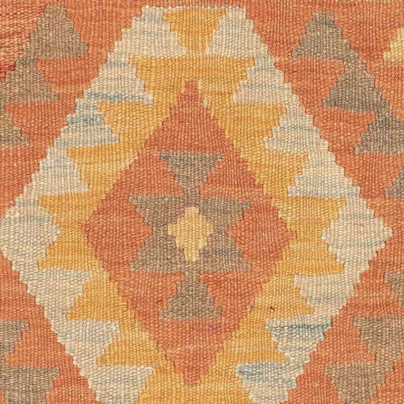 Tappeto corsia Tappeto Kelim - Splash - 199 x 64 cm - multicolore