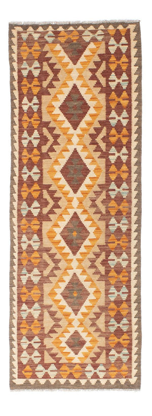 Tappeto corsia Tappeto Kelim - Orientale - 194 x 63 cm - beige