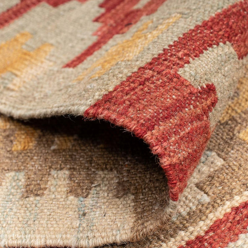 Tappeto corsia Tappeto Kelim - Splash - 205 x 64 cm - multicolore