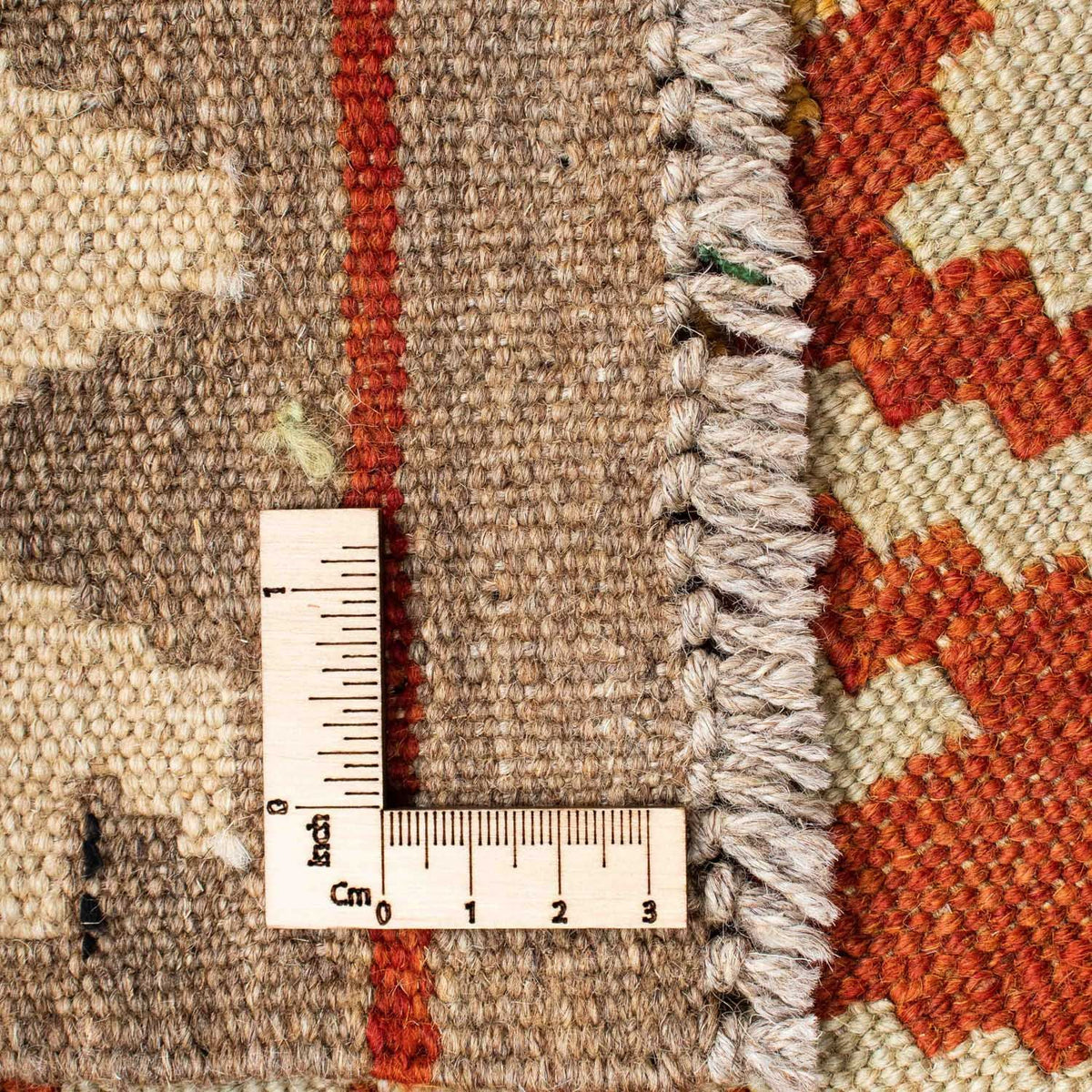 Tappeto corsia Tappeto Kelim - Orientale - 195 x 73 cm - rosso