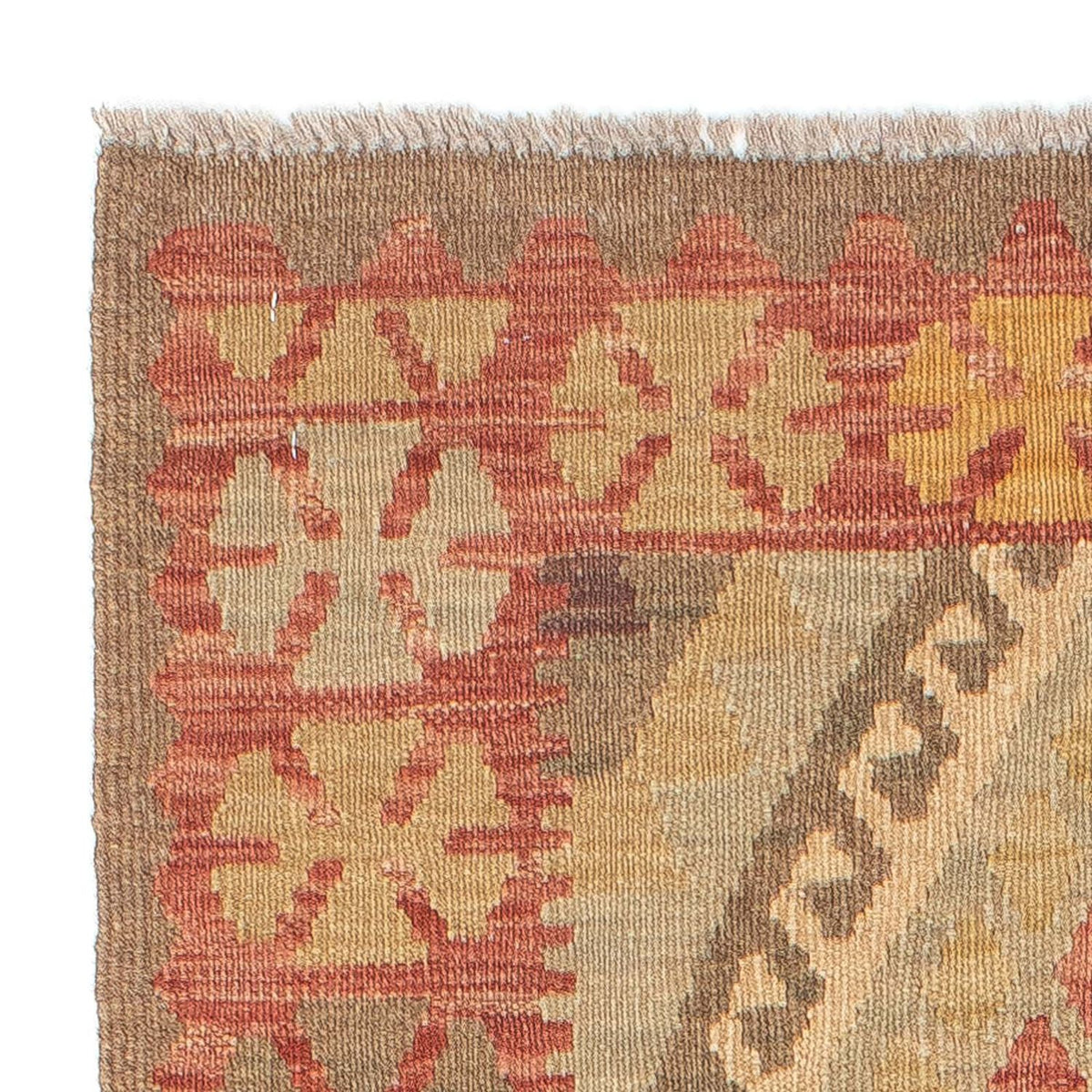 Tappeto corsia Tappeto Kelim - Splash - 205 x 66 cm - multicolore