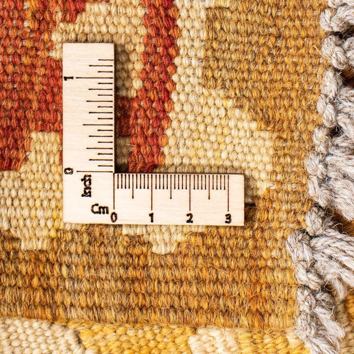 Tappeto corsia Tappeto Kelim - Orientale - 206 x 67 cm - marrone chiaro