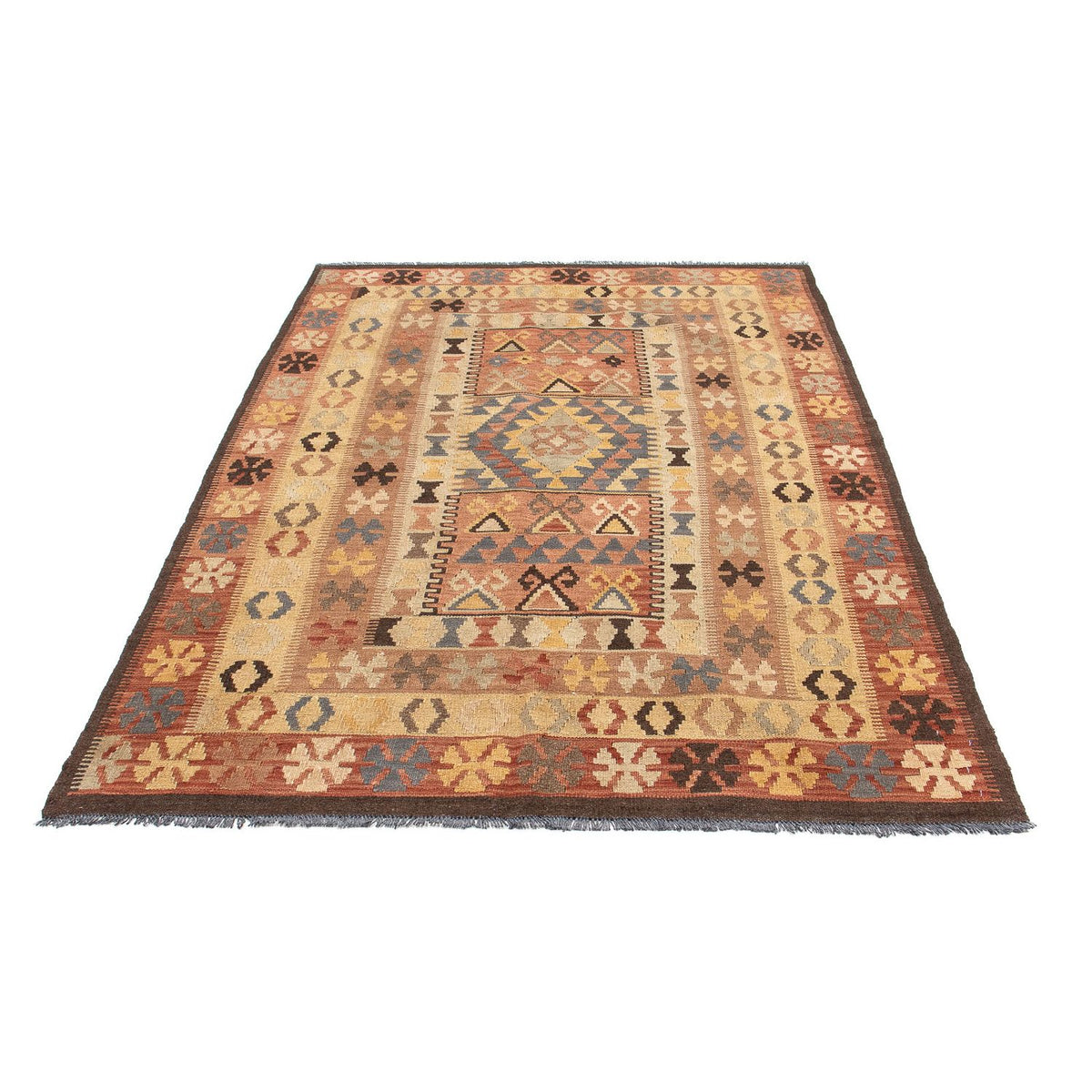 Tappeto Kelim - Orientale - 204 x 130 cm - multicolore
