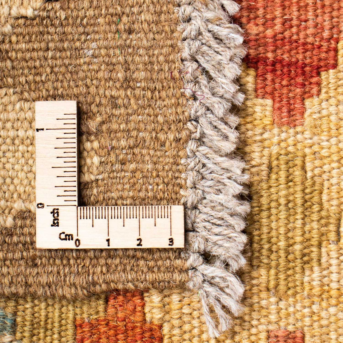 Tappeto corsia Tappeto Kelim - Orientale - 195 x 74 cm - beige