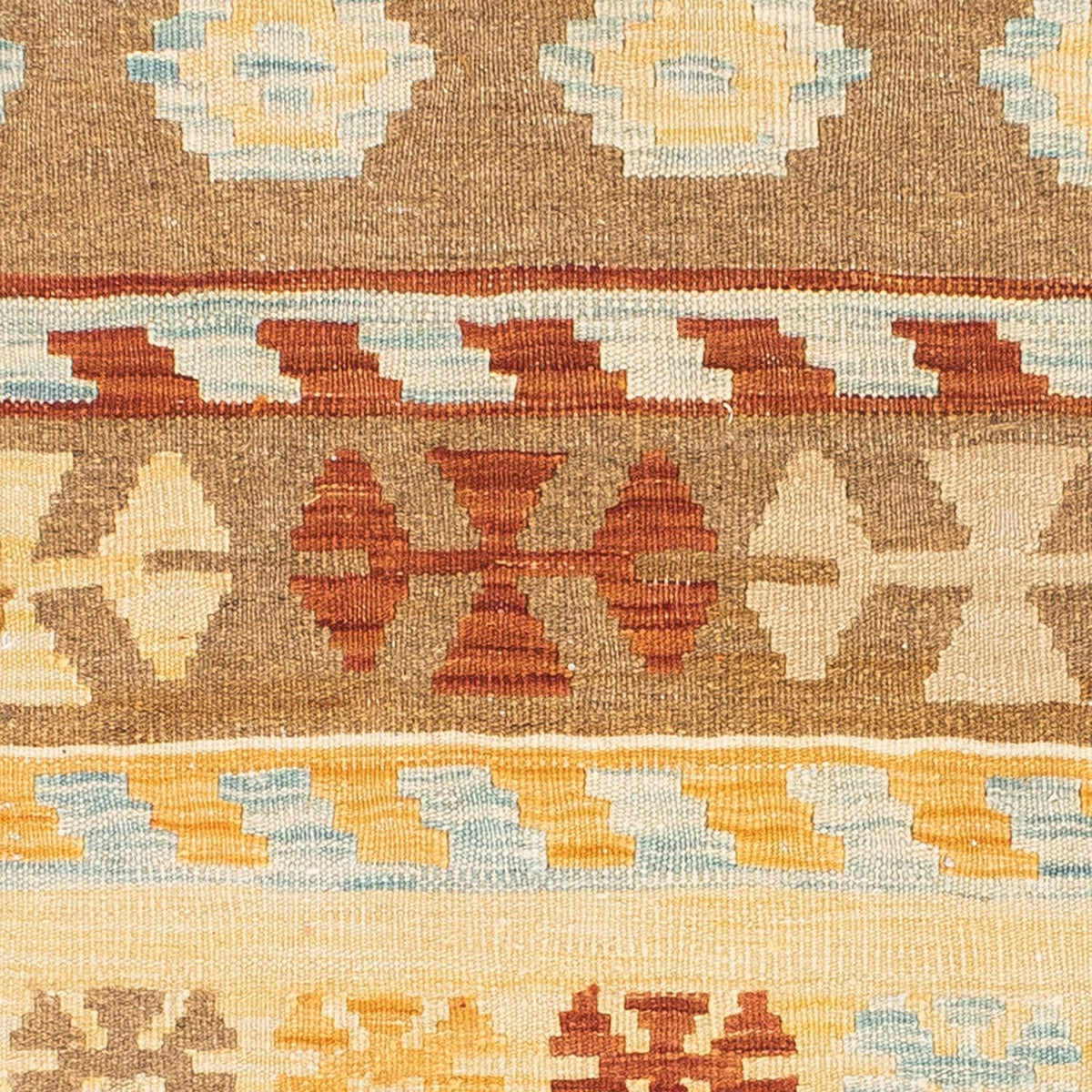 Tappeto corsia Tappeto Kelim - Orientale - 207 x 77 cm - beige
