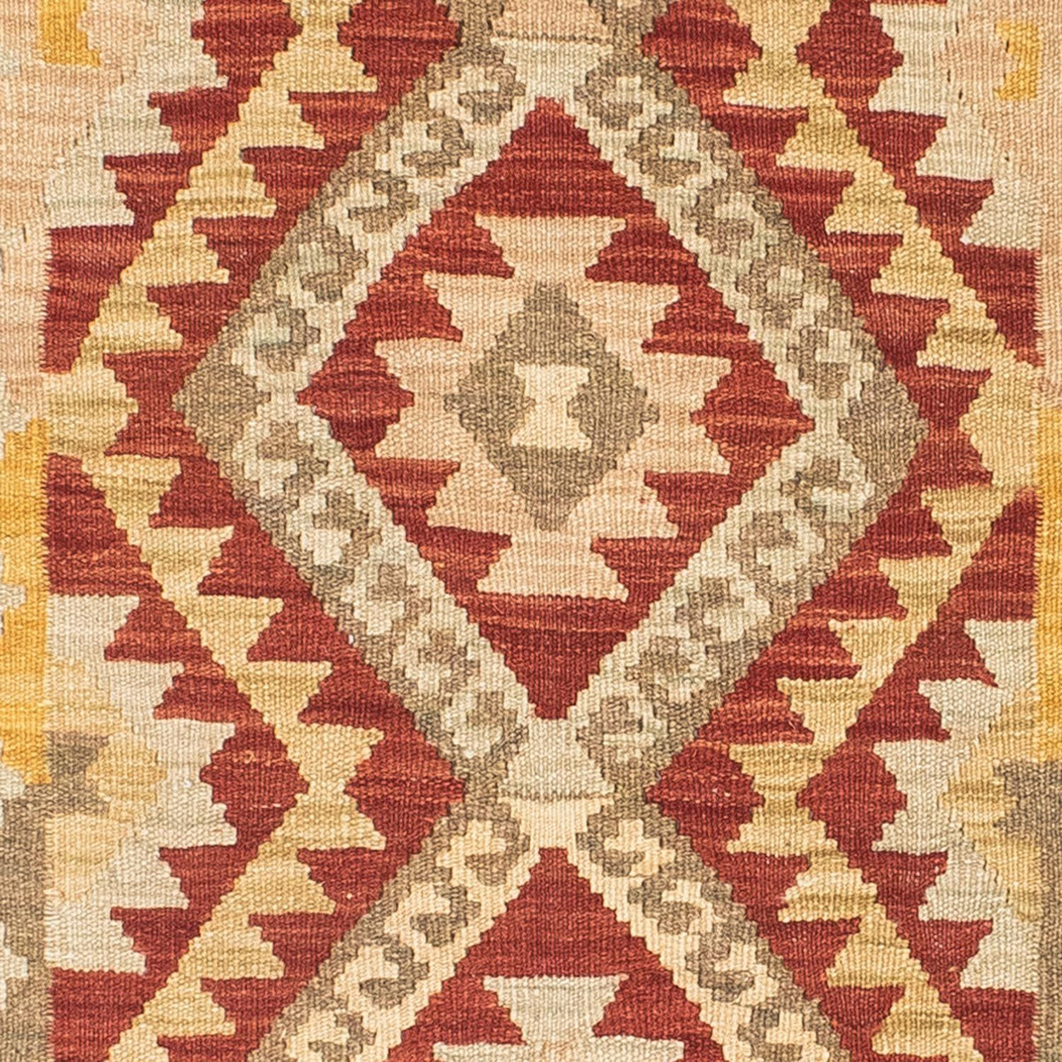 Tappeto corsia Tappeto Kelim - Orientale - 198 x 73 cm - beige