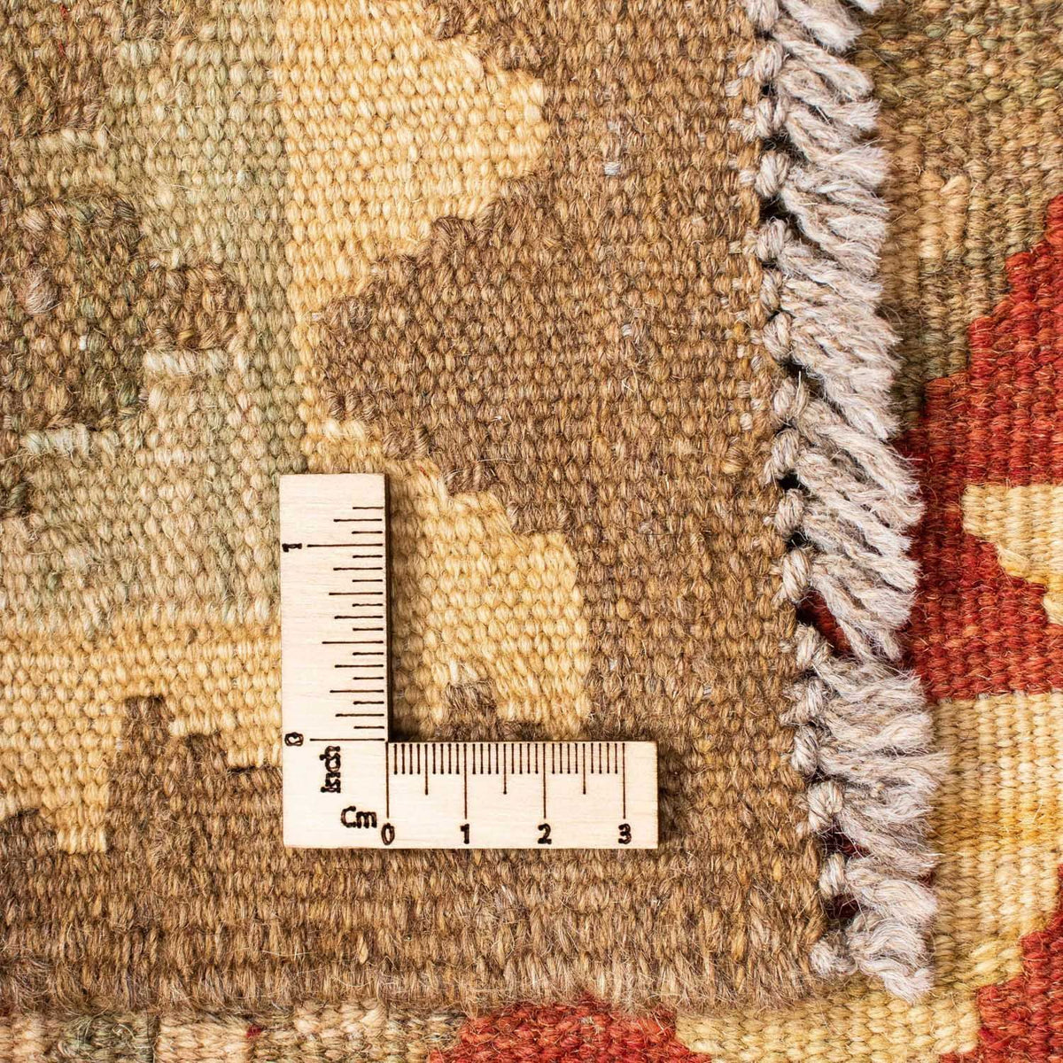 Tappeto corsia Tappeto Kelim - Orientale - 198 x 73 cm - beige