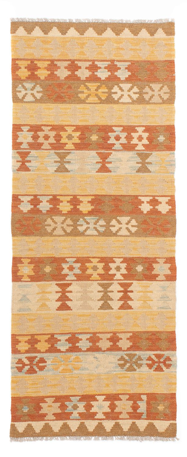 Tappeto corsia Tappeto Kelim - Splash - 194 x 65 cm - multicolore