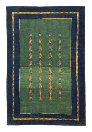 Tappeto Gabbeh - Persero - 184 x 122 cm - verde
