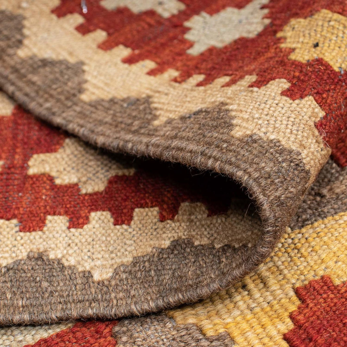 Tappeto corsia Tappeto Kelim - Splash - 206 x 66 cm - multicolore