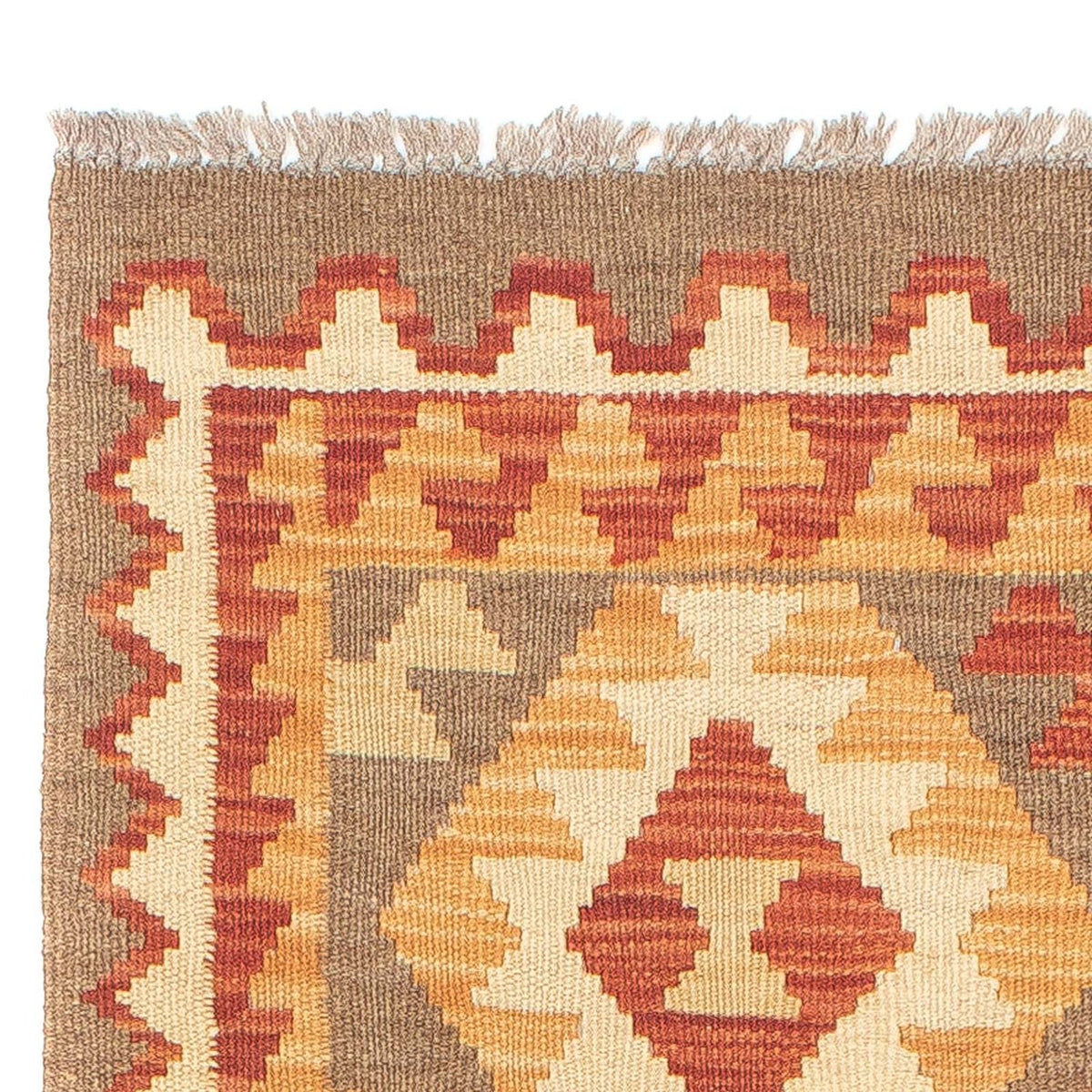 Tappeto corsia Tappeto Kelim - Splash - 193 x 66 cm - multicolore