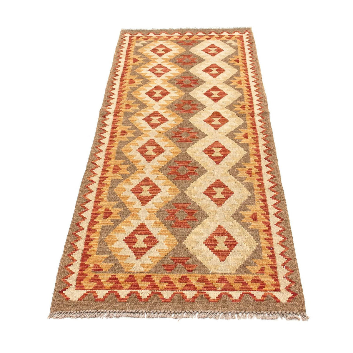 Tappeto corsia Tappeto Kelim - Splash - 193 x 66 cm - multicolore