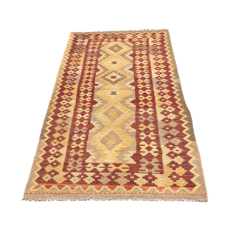 Tappeto corsia Tappeto Kelim - Orientale - 195 x 79 cm - marrone