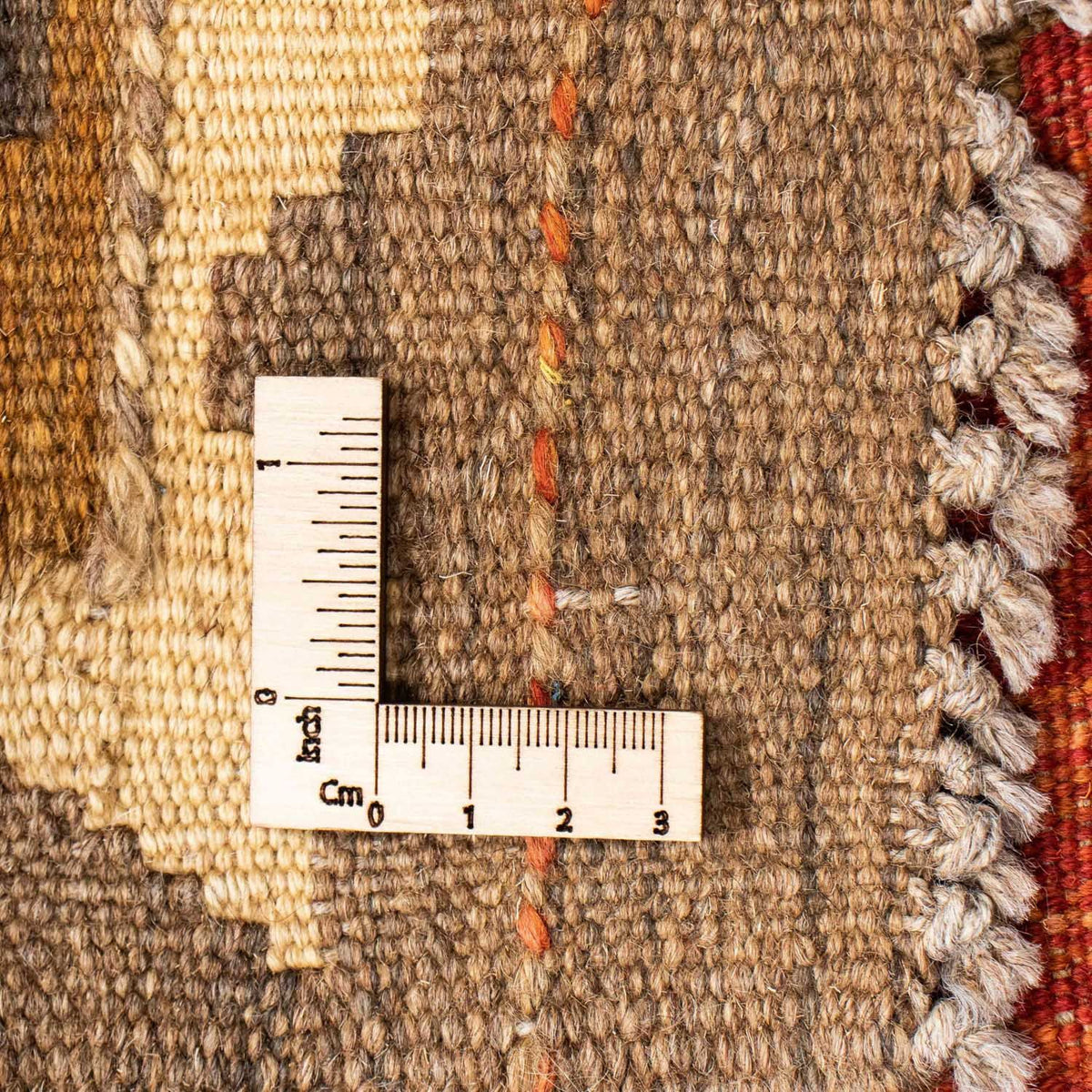 Tappeto corsia Tappeto Kelim - Orientale - 194 x 67 cm - ruggine