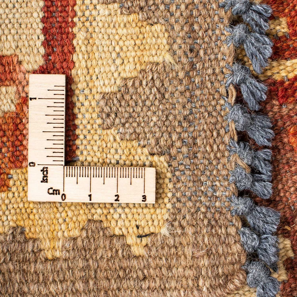 Tappeto corsia Tappeto Kelim - Orientale - 210 x 68 cm - beige