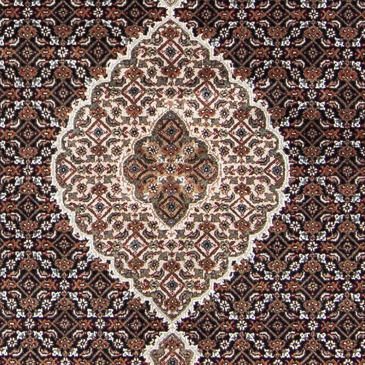 Tappeto Persero - Tabriz - 202 x 138 cm - blu scuro