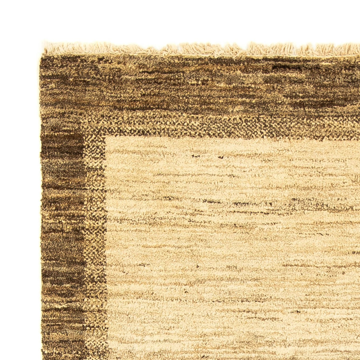 Tappeto Gabbeh - Indus - 153 x 123 cm - marrone chiaro