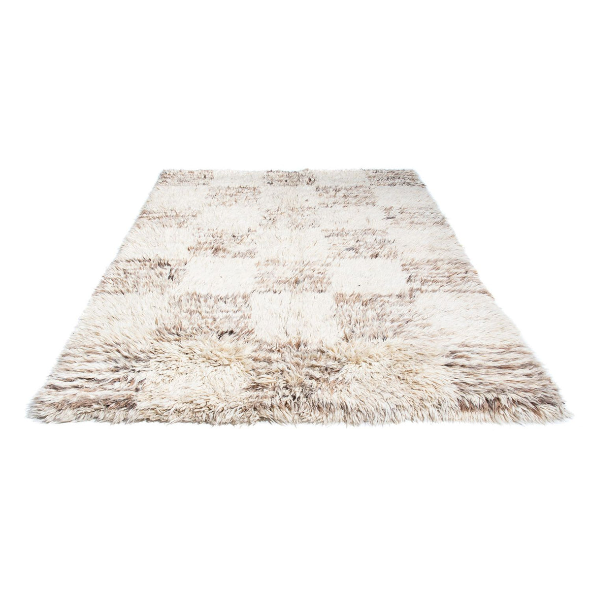 Tappeto a pelo alto - 243 x 172 cm - beige