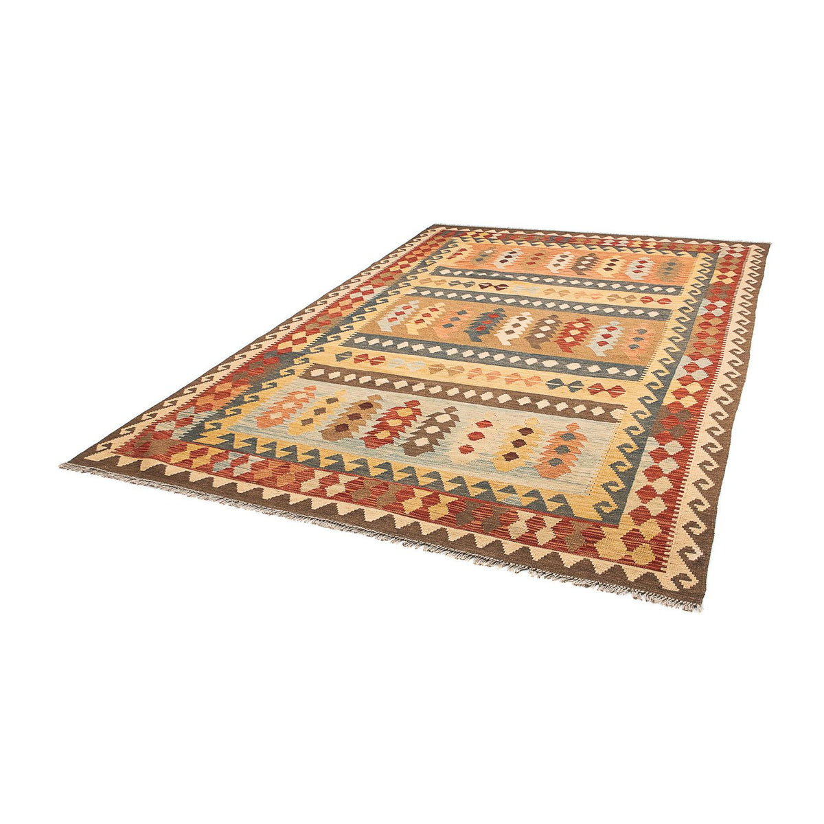 Tappeto Kelim - Splash - 299 x 201 cm - multicolore