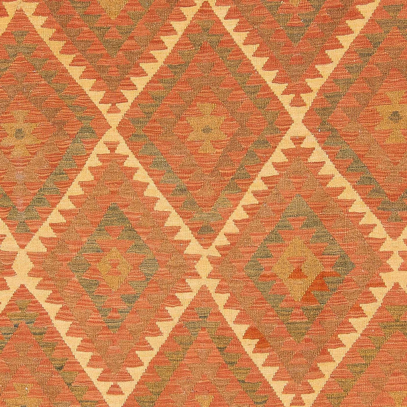 Tappeto Kelim - Splash - 294 x 207 cm - marrone