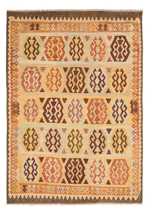 Tappeto Kelim - Splash - 287 x 199 cm - beige