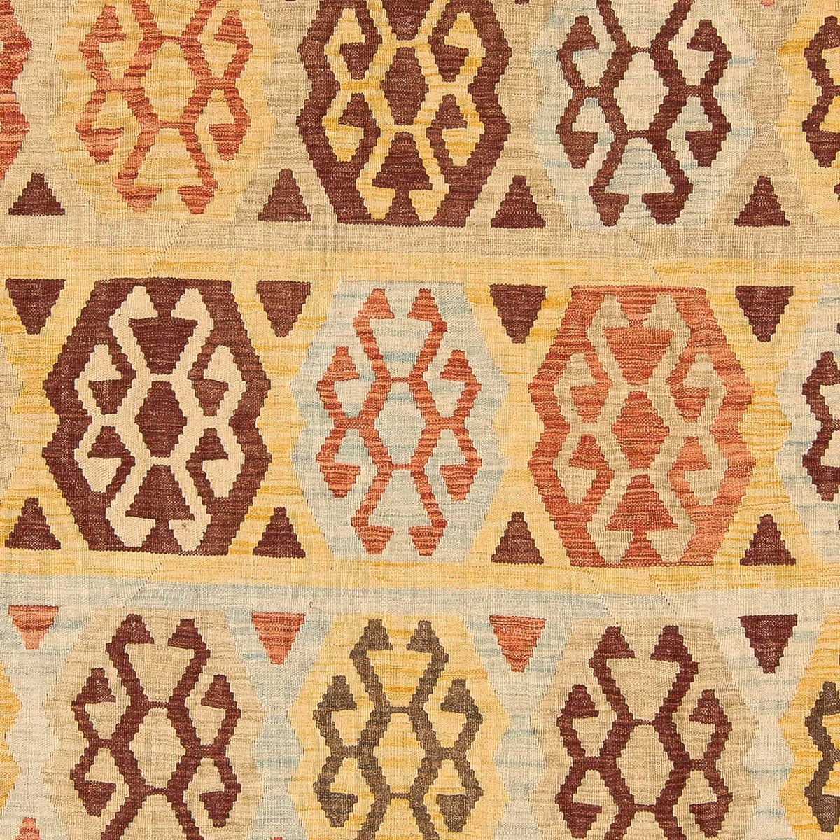Tappeto Kelim - Splash - 287 x 199 cm - beige