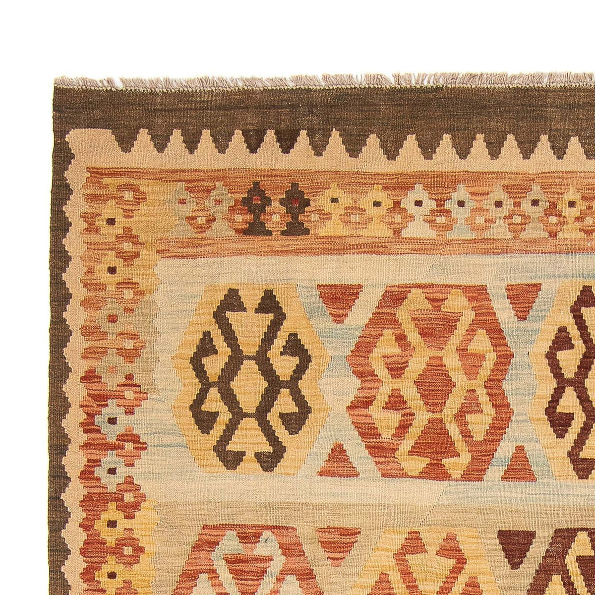 Tappeto Kelim - Splash - 287 x 199 cm - beige