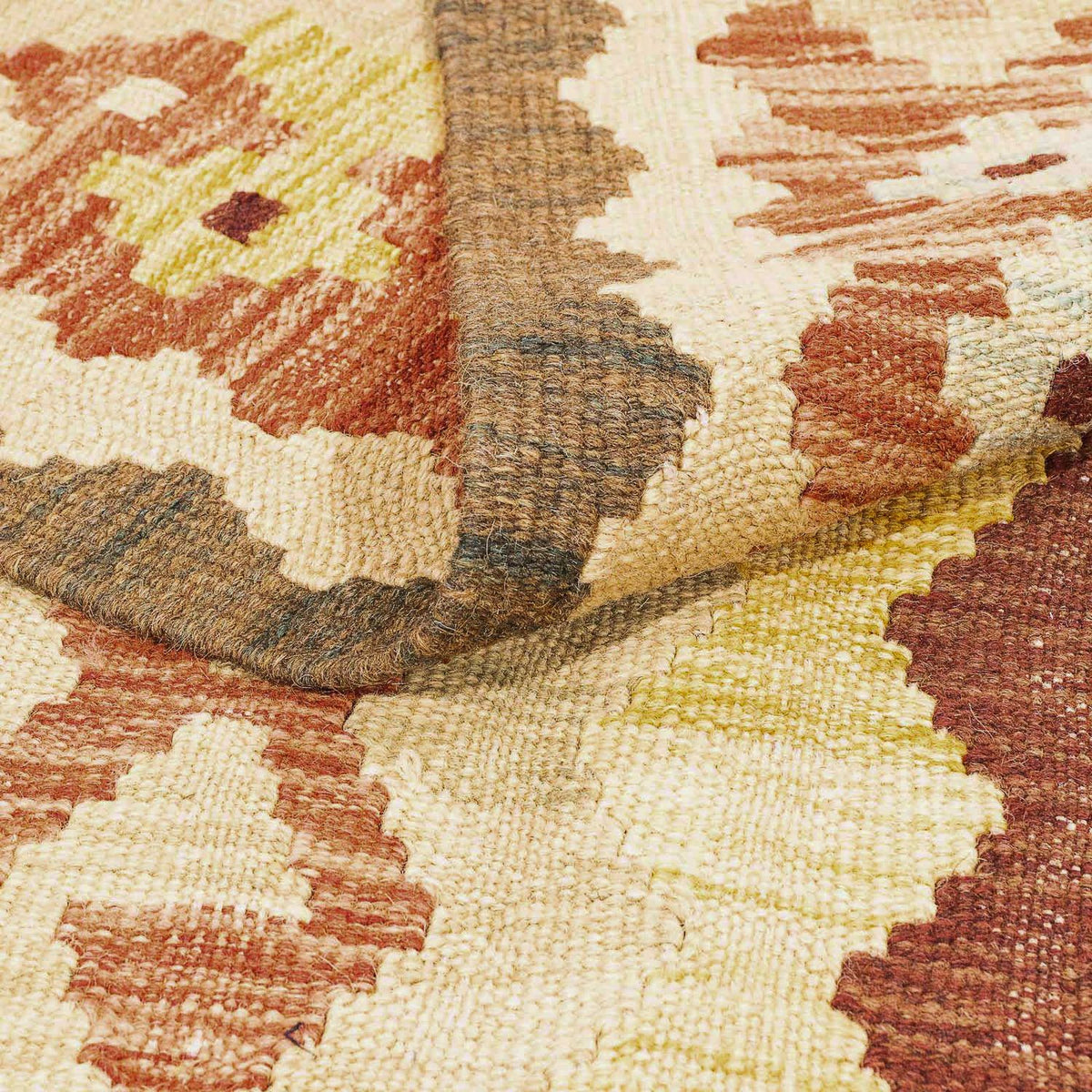Tappeto Kelim - Splash - 287 x 199 cm - beige