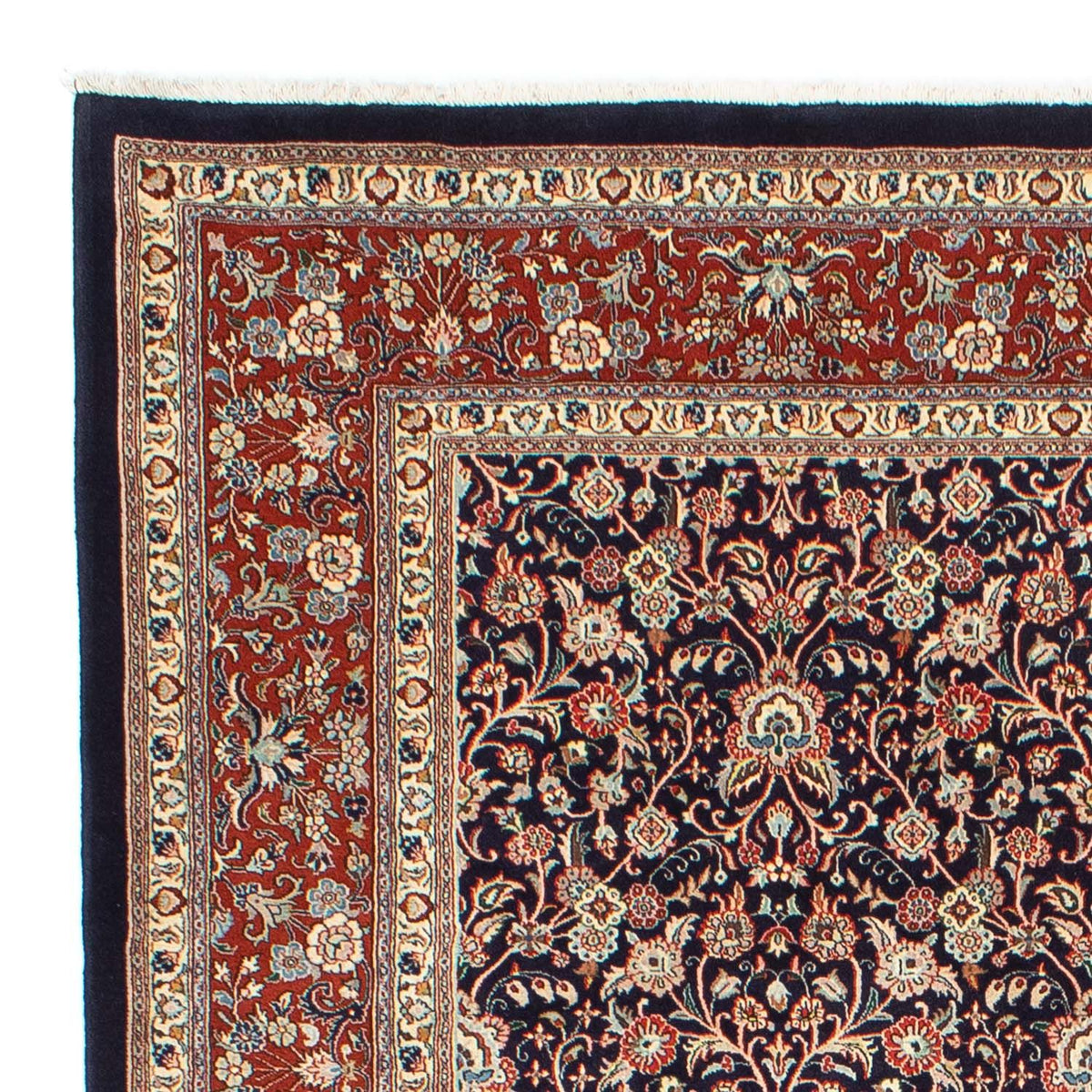 Tappeto Persero - Tabriz - 295 x 195 cm - nero