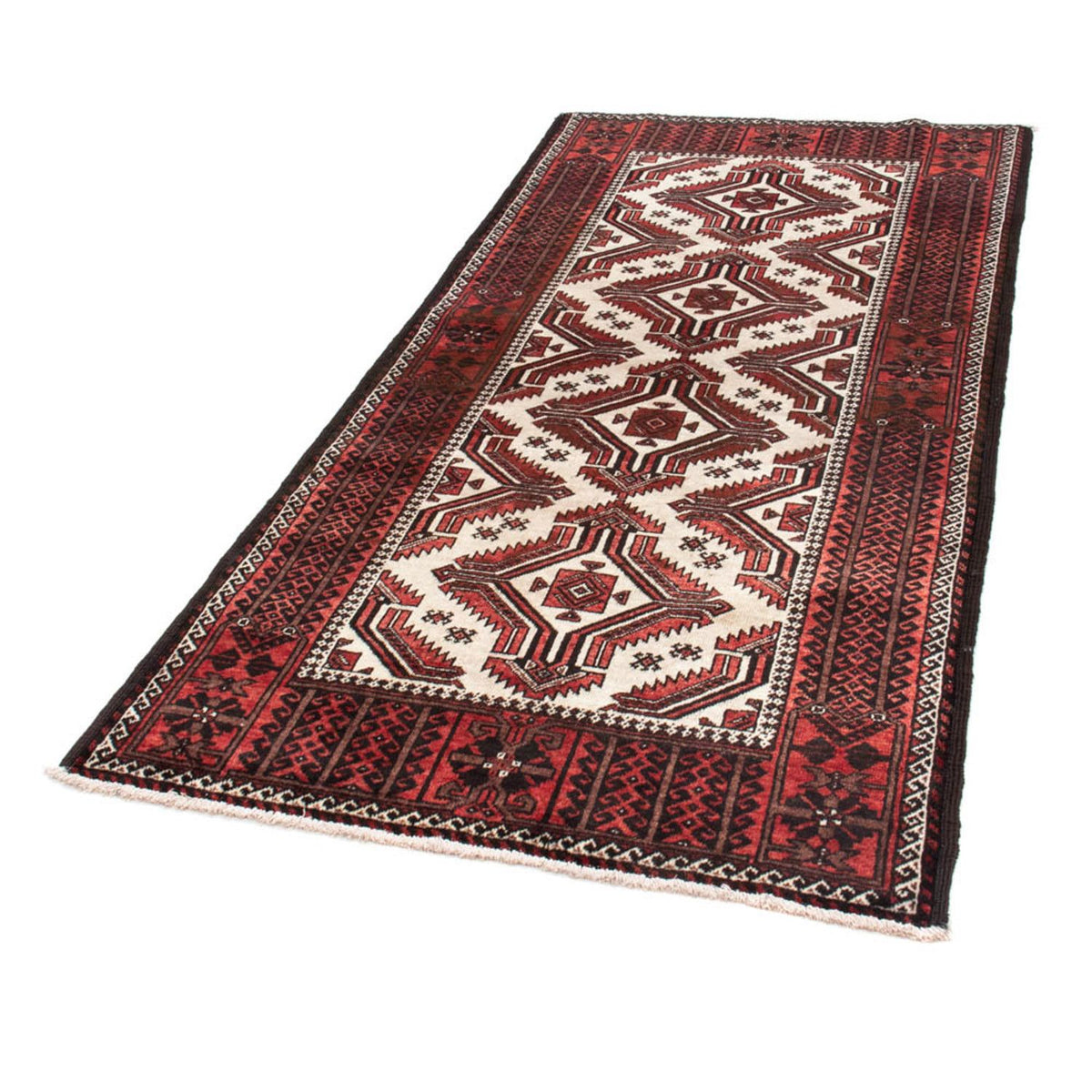 Tappeto corsia Tappeto Belutsch - 218 x 103 cm - rosso