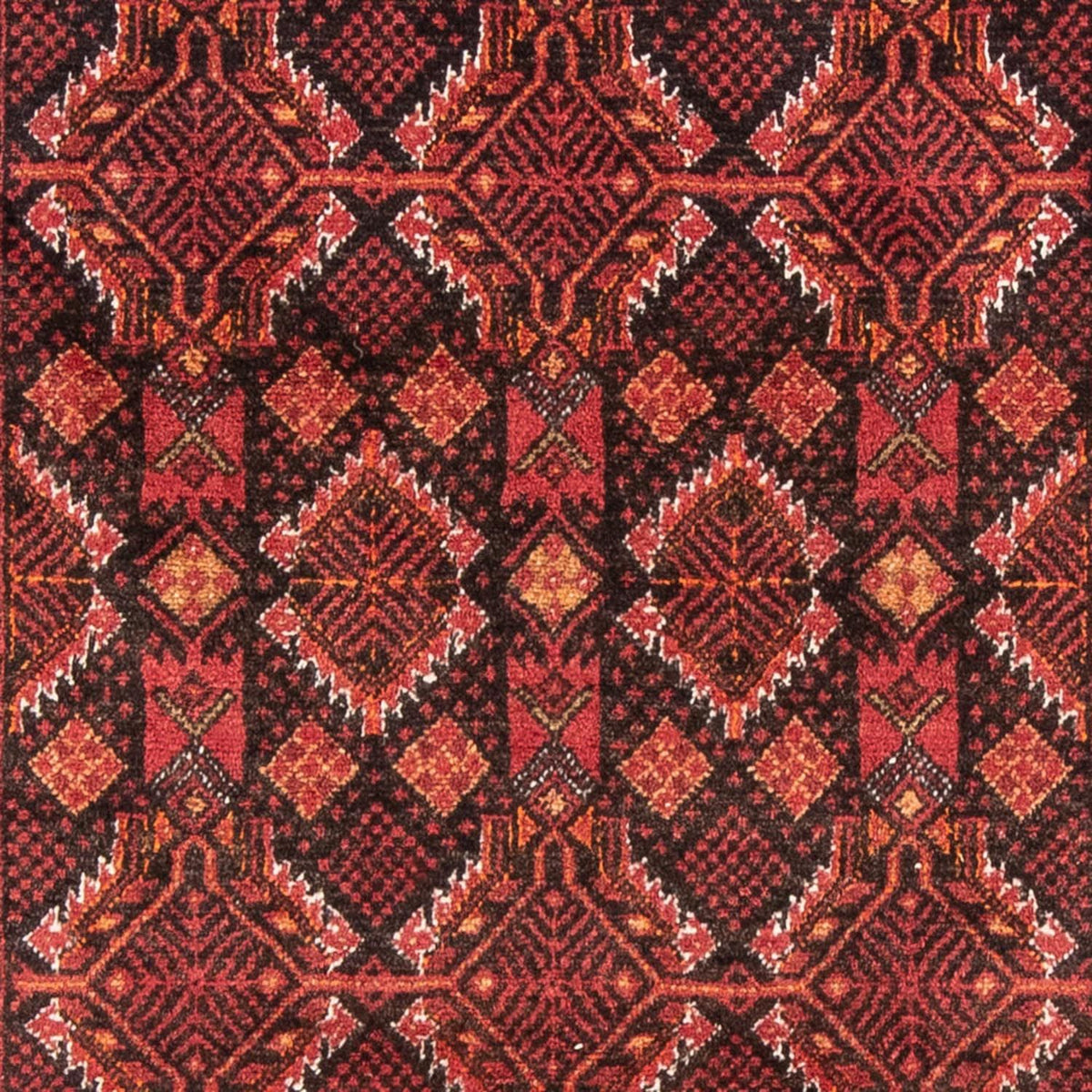 Tappeto corsia Tappeto Belutsch - 194 x 101 cm - rosso