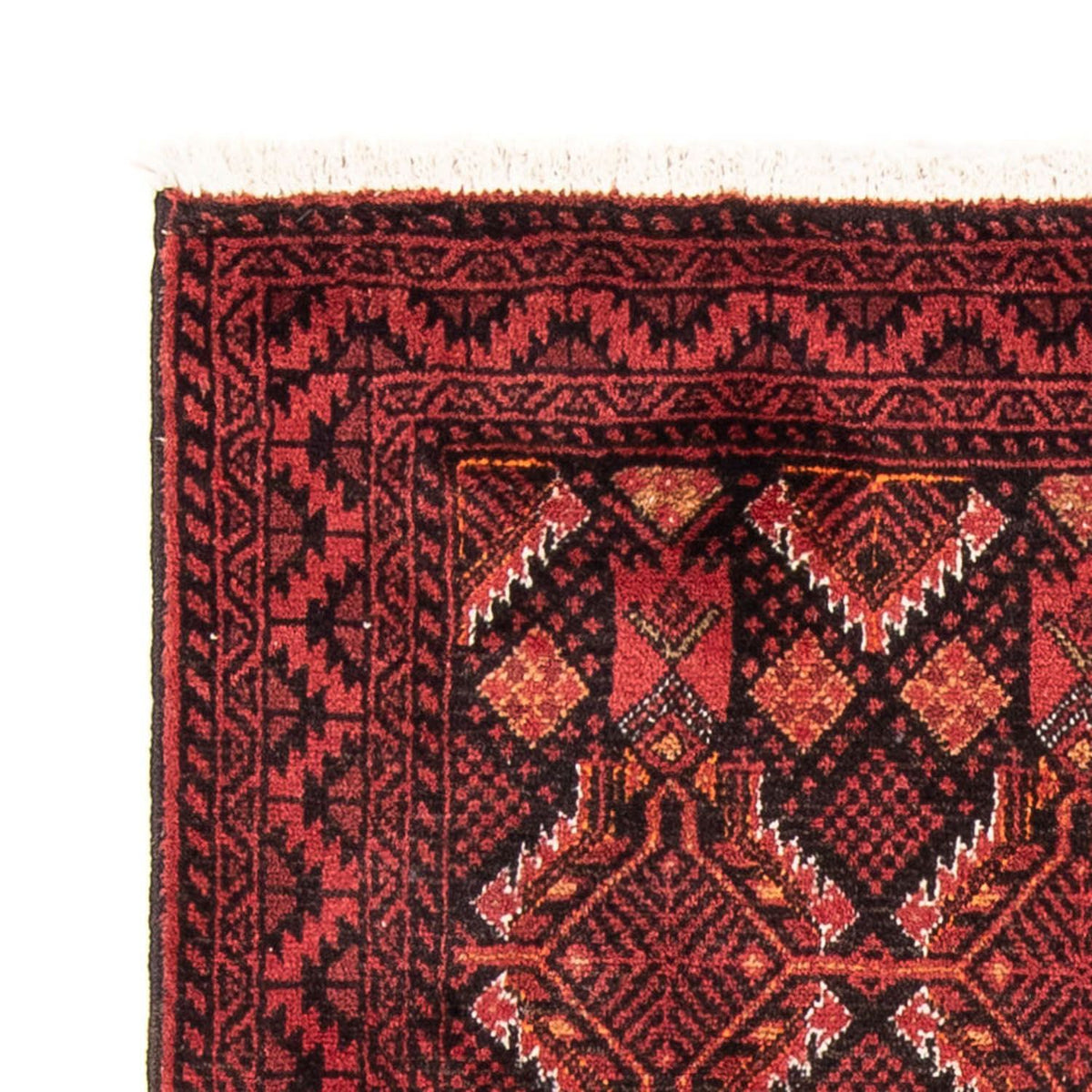 Tappeto corsia Tappeto Belutsch - 194 x 101 cm - rosso