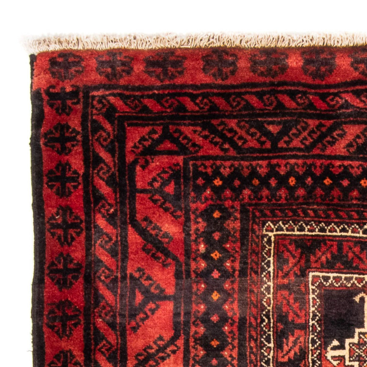 Tappeto corsia Tappeto Belutsch - 236 x 127 cm - rosso