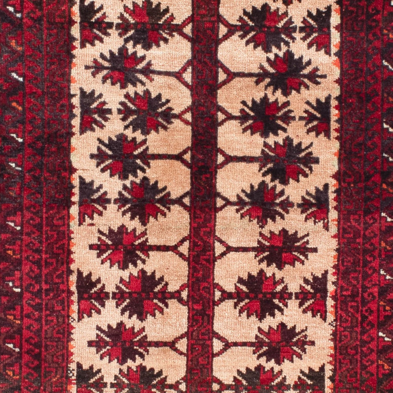 Tappeto Belutsch - 136 x 91 cm - rosso scuro