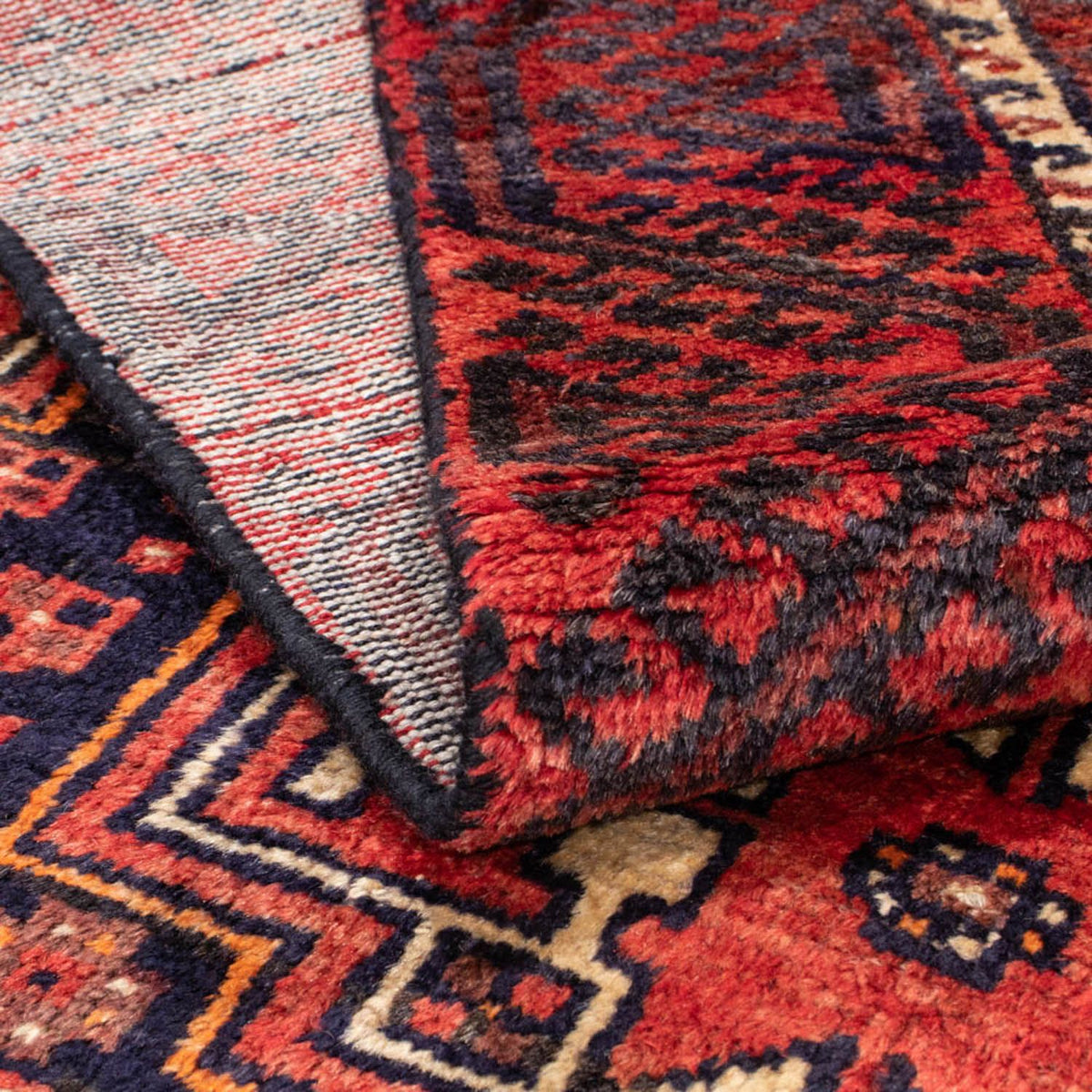 Tappeto corsia Tappeto Belutsch - 221 x 110 cm - rosso