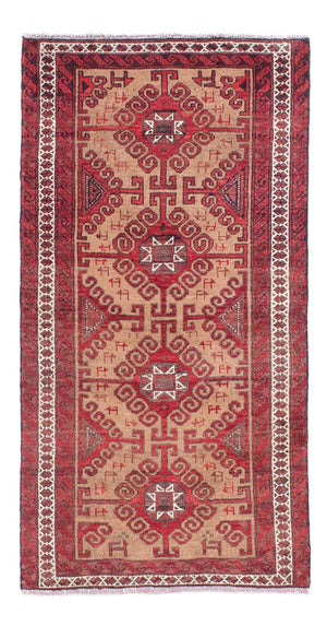 Tappeto Belutsch - 140 x 76 cm - rosso
