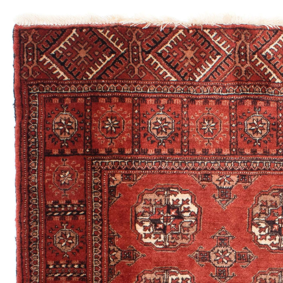 Tappeto Belutsch - 143 x 121 cm - rosso scuro