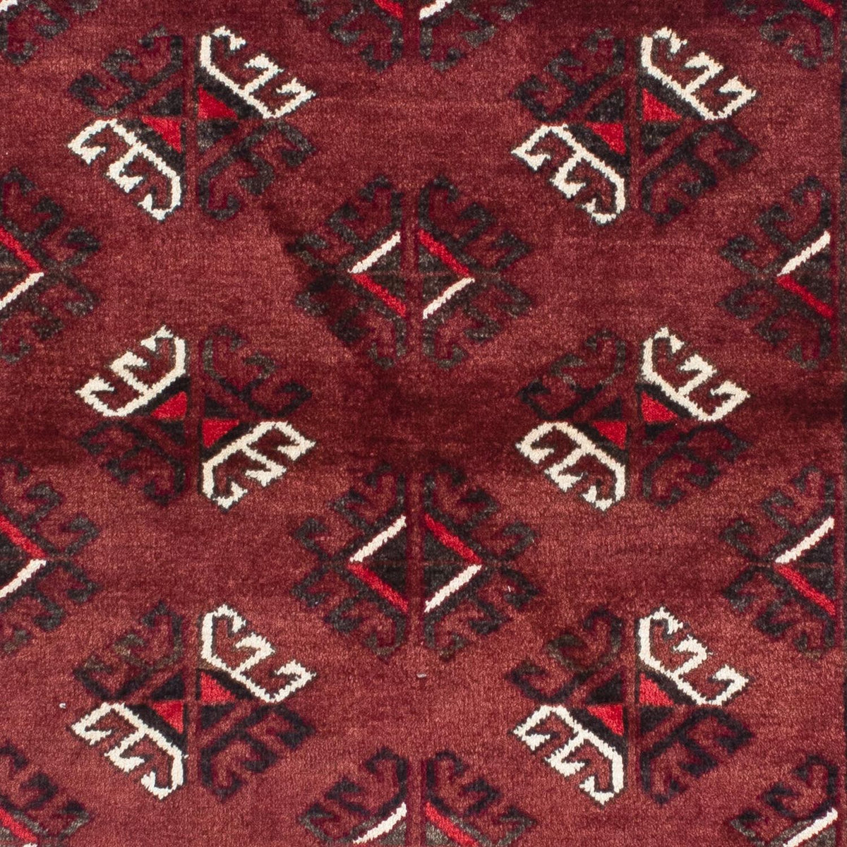 Tappeto Belutsch - 145 x 102 cm - rosso scuro