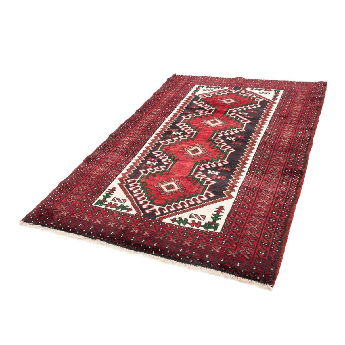 Tappeto Belutsch - 189 x 123 cm - rosso