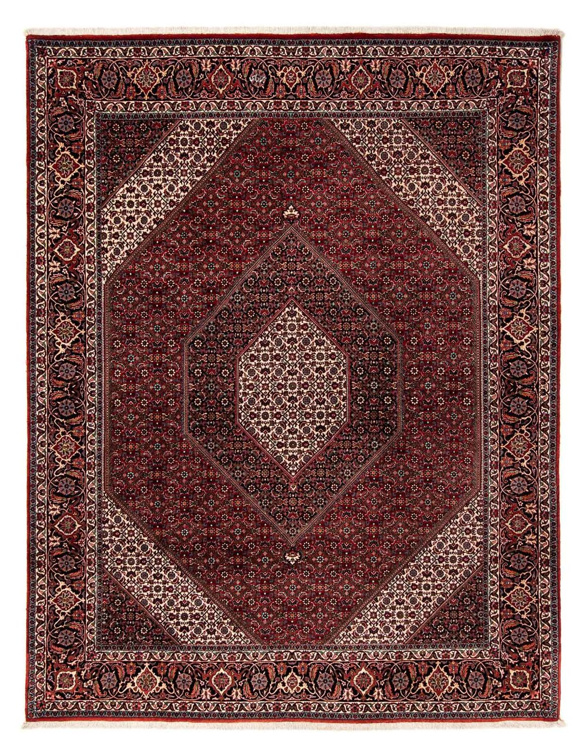 Tappeto Persero - Bidjar - 258 x 202 cm - rosso scuro